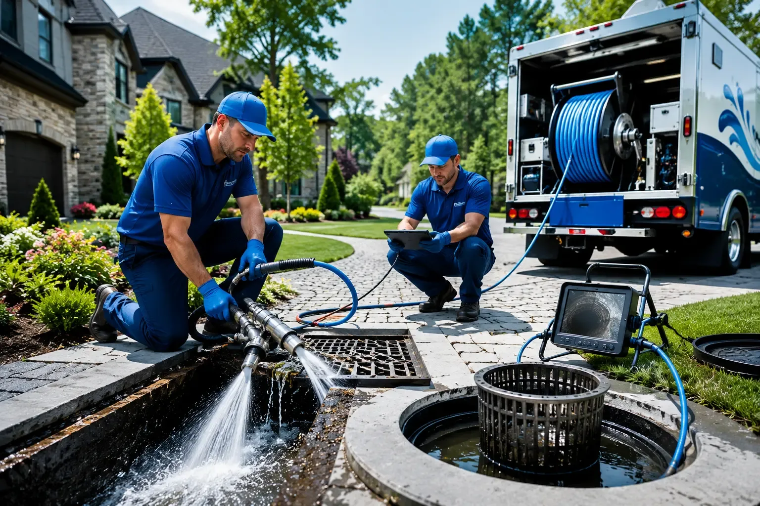 Local outdoor drain cleaning professionals in Cook, NE